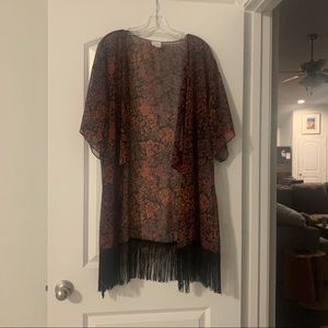 LuLaRoe Fringe Kimono